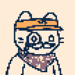 Bored Pixel Cat #1638