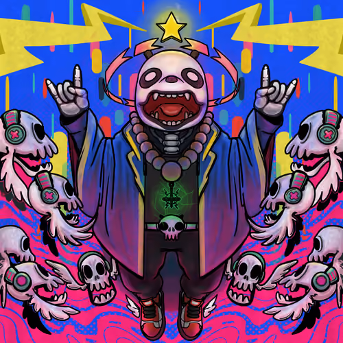 Hella Panda #4 " Love Rock " 