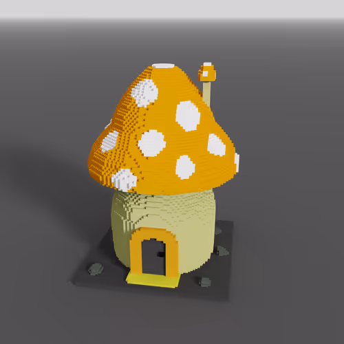 Voxelity Mushroomhouses