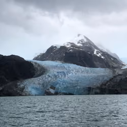 Ice glacier in Patagonia