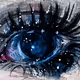 Watercolor eyes.