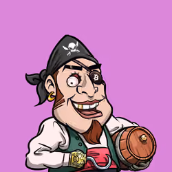 PTBC Pirate #9954