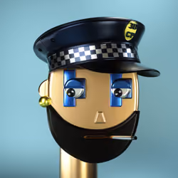 3D Chrome Punk #0821