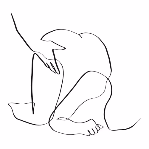 Multiply Pleasure sex position one line art #14 
