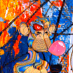 Abstract Bored Ape
