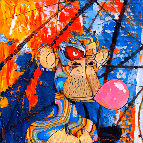 Abstract Bored Ape