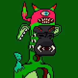 Mutant Pixel Ape #12