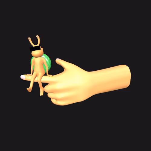 3de#022 - How To Hold_C - on finger