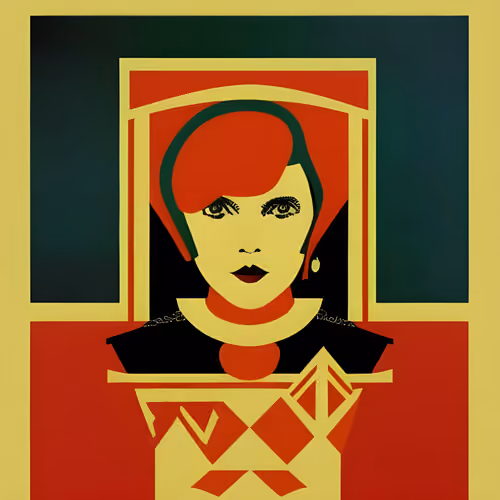 The Queen In Red
