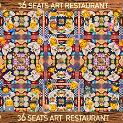 SANTA CLAUS PLACE IN TABLE 8 "36 SEATS RESTAURANT"