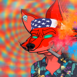 The Vaping Hippie Fox | Cunning Foxes Satire