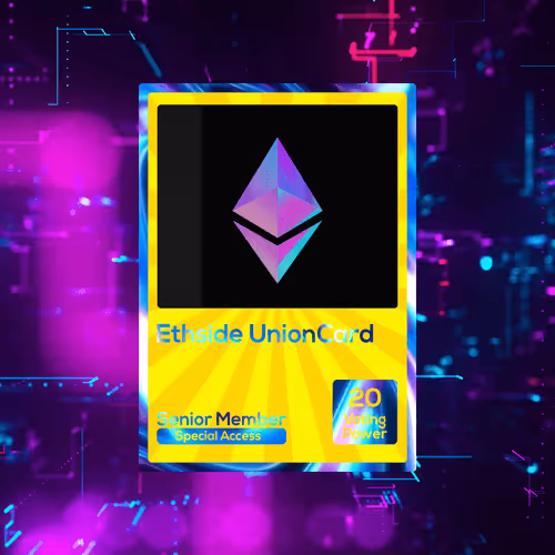 Ethside Union Member Card