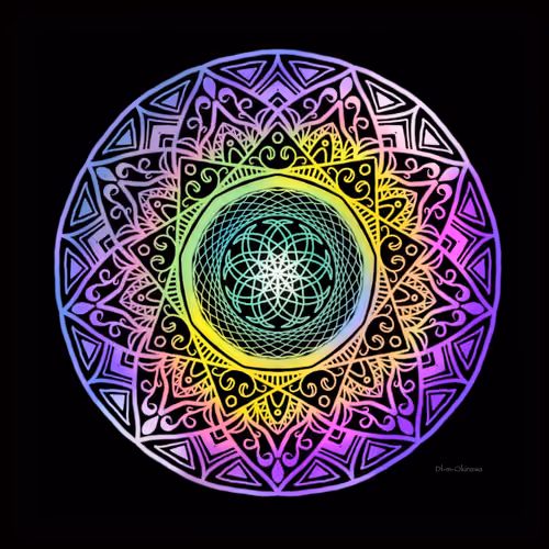 hunter moon mandala