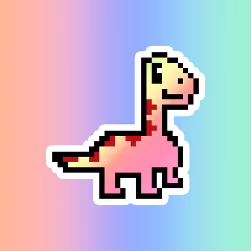 PixelSaurus #0243 [Super Rare]