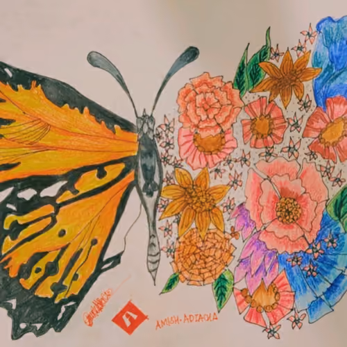 The Flowering Butterfly
