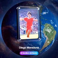Diego Maradona #09 | Colección El Semillero del Mundo
