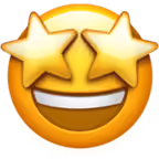 Star-Struck emoji