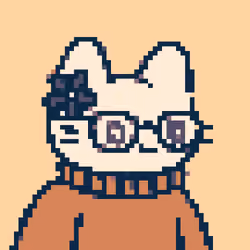 Bored Pixel Cat #28
