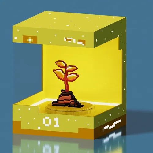 Golden potatos box