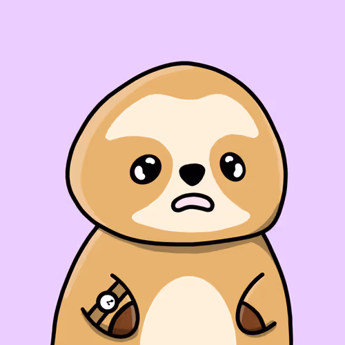 Lucky Sloth #848