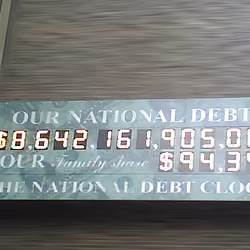 US National Debt Clock February 2007