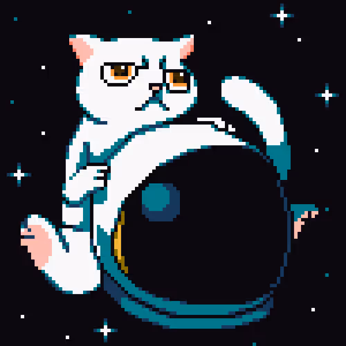 Mooncat_Crypto Pixel NFT 2021 #1
