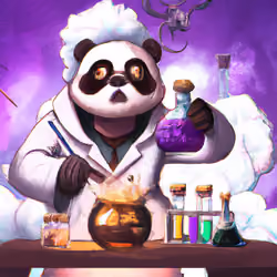 Mad Panda Scientist