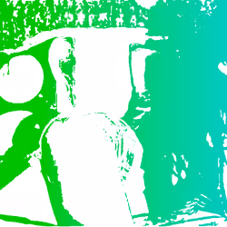silhouette stamp #11 ... just waiting