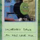 THOMAS PEPE CARD
