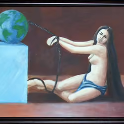 Woman In Captivity of The World