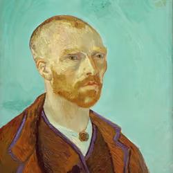 Portraits of Vincent van Gogh: Self-portrait dedicated to Paul Gauguin, September 1888
