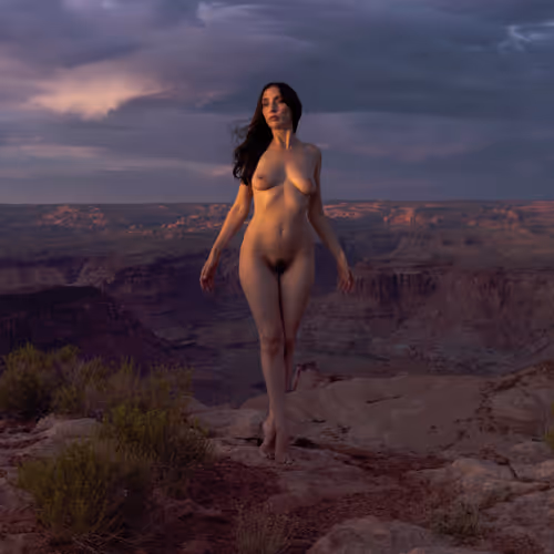 Overlook - Redeemable Fine Art Nude Photo