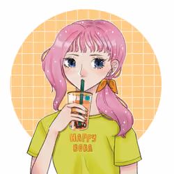 Thai Milk Tea Boba Girl