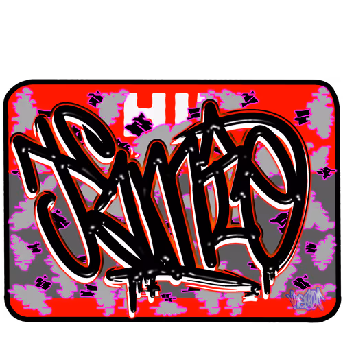 Skullbombs My Name Is Jamie Skull Tag