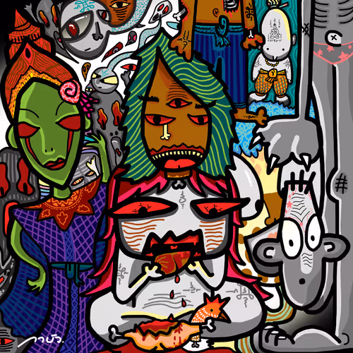 Thai Ghosts gather 02/02