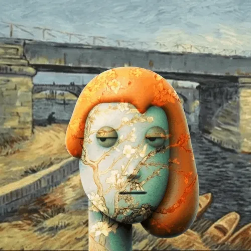 3d Van Gogh Punks