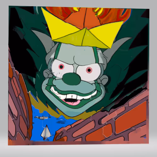 AiShortStory - ClownKing 1 of 1 #11, #011