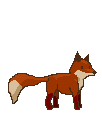 Pixel Fox Jumping