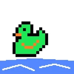 BATHING DUCK #3