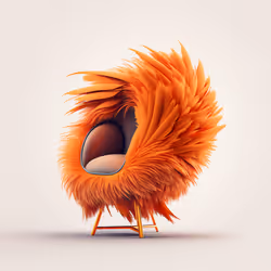 Feather Armchair #061