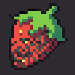Moldy strawberry 