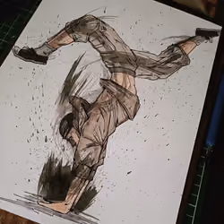Break dancer