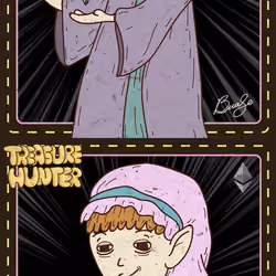 treasure hunter card #011