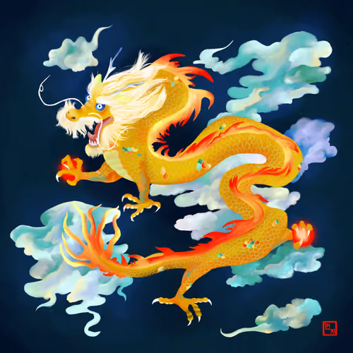 [MUNJI KIM] DRAGON