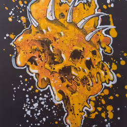 Skull Abstract Punk