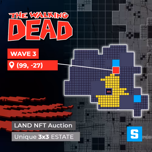 Wave 3 / The Walking Dead Sale - 3x3 Estate S [99,-27]