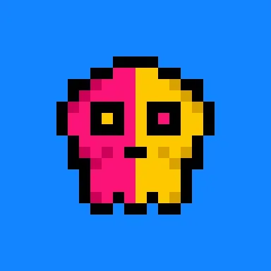 Kawaii SKULL #6153