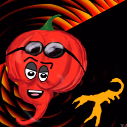 Scorpion Rider Scovie Chili Head