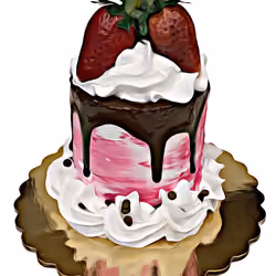 Mini Valentine Cake