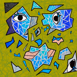 Mirror | Cubism NFT ART